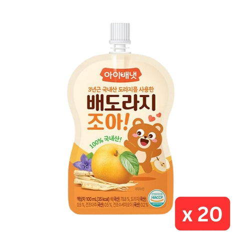 Ivenet Pear-Balloon flower Juice 20ea Set