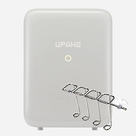 UPANG Signature2+ LED Baby Bottle Sterilizer (UP920A+) & Toothbrush Holder Set - Light Gray