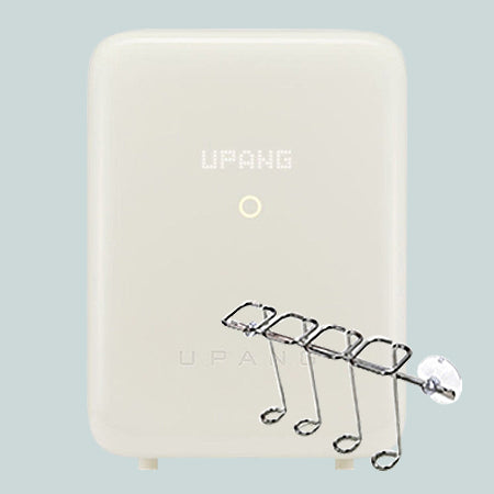 UPANG Signature2+ LED Baby Bottle Sterilizer (UP920A+) & Toothbrush Holder Set - Vanilla Cream