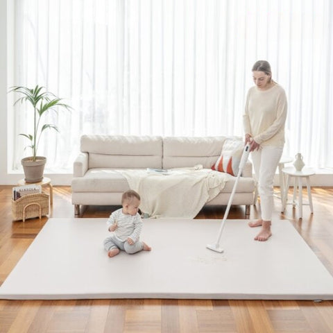 ALZiP Dust Zero Mat G - Urban Milk (200 x 140 x 4cm)