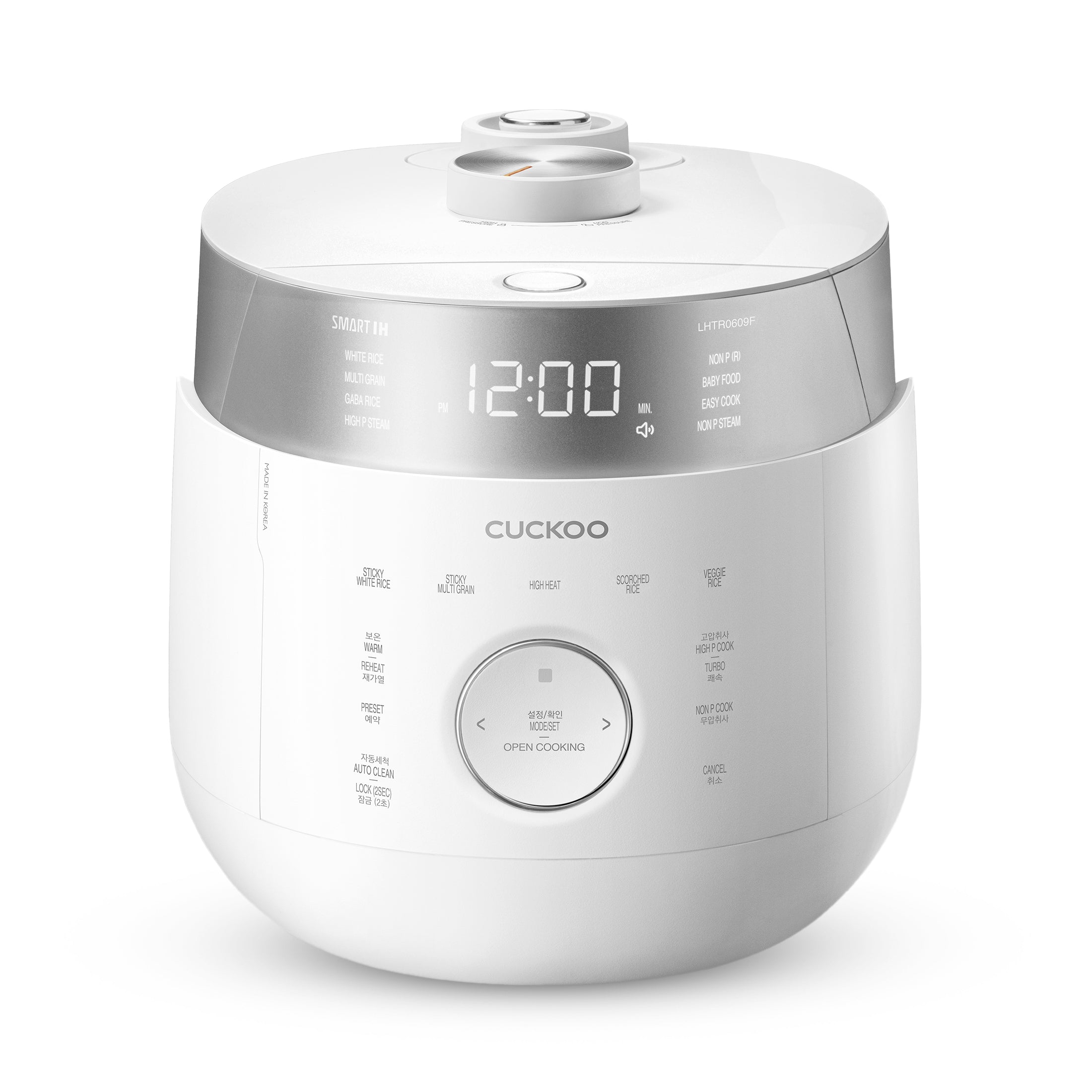 Cuckoo IH Pressure Rice Cooker Master Chef CRP-LHTR0609F (6 Cup)
