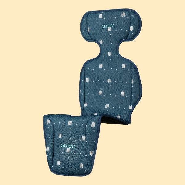 POLED Airluv4 Donut Cooling Seat - Snow Blue