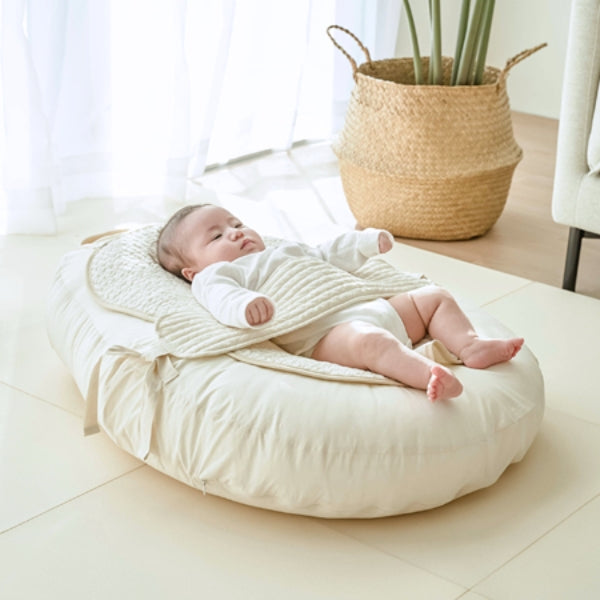 GGUMBI Baby Cushion (Includes strap) - Ivory