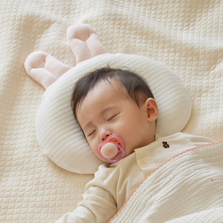 La vikit Reine Luft Pillow Cover - Pink Bunny