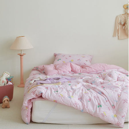MAATILA KIDS Dear Friend High Density Cotton Comforter (JR) - Juicy Berry