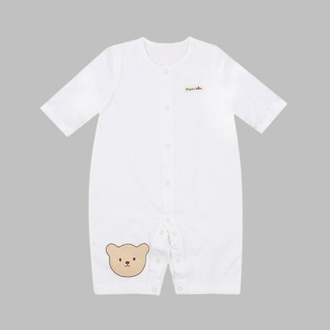 Organic Boom Basic Half Sleeve Onsie Size 80