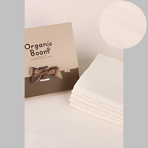 Organic Boom Organic Gauze Handkerchief 5ea