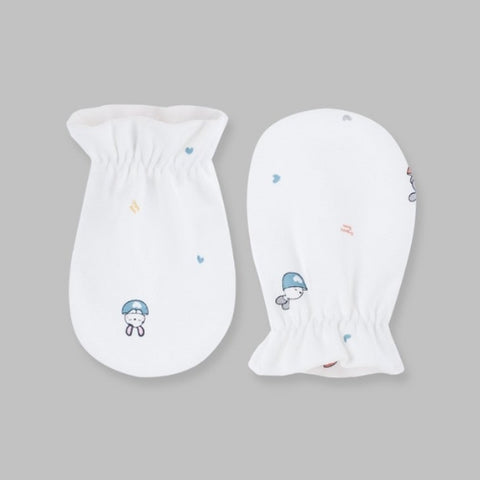 Organic Boom Baby Mittens - Bunny/All seasons