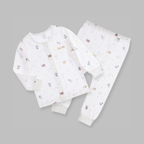 Organic Boom Long Sleeve - Bunny/Summer Size 80