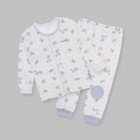 Organic Boom Long Sleeve - Blue Cow Size 90
