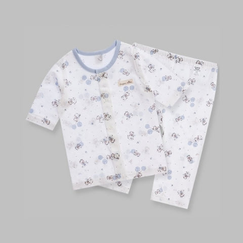 Organic Boom Half Sleeve - Blue Cow/Summer Size 90