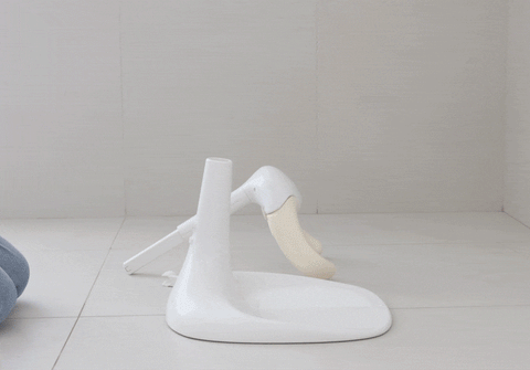 DURI Safe Bath Handle (Shower Stand) - Ivory