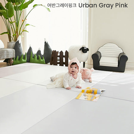 ALZiP ECO Color Folder Mat XG - Urban Gray Pink (280 x 140 x 4cm)